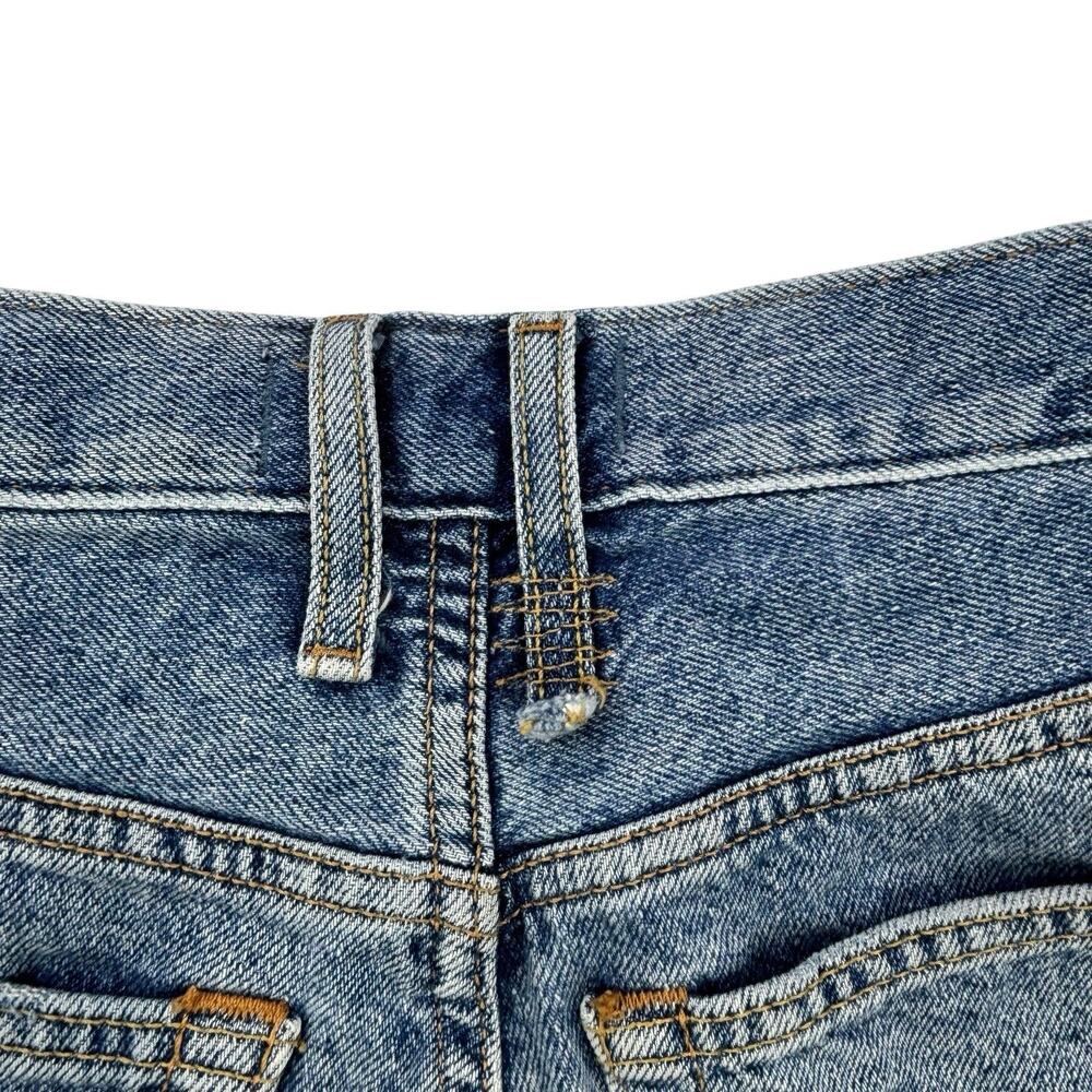 Free People Makai Cut Off Jean Shorts Women's Size 25 Denim Raw Hem Distressed - Picture 5 of 16
